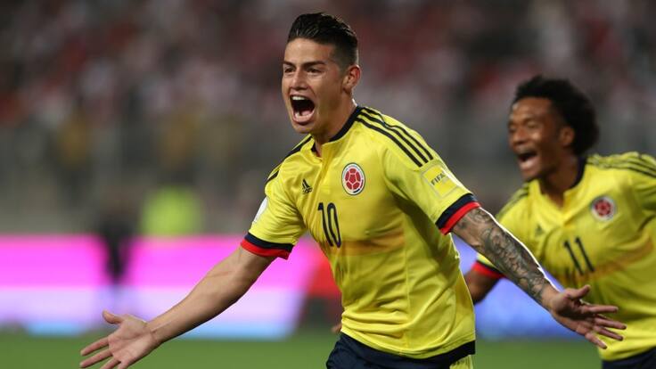 Reviva el gol de Jámes, que nos llevó al mundial Rusia 2018