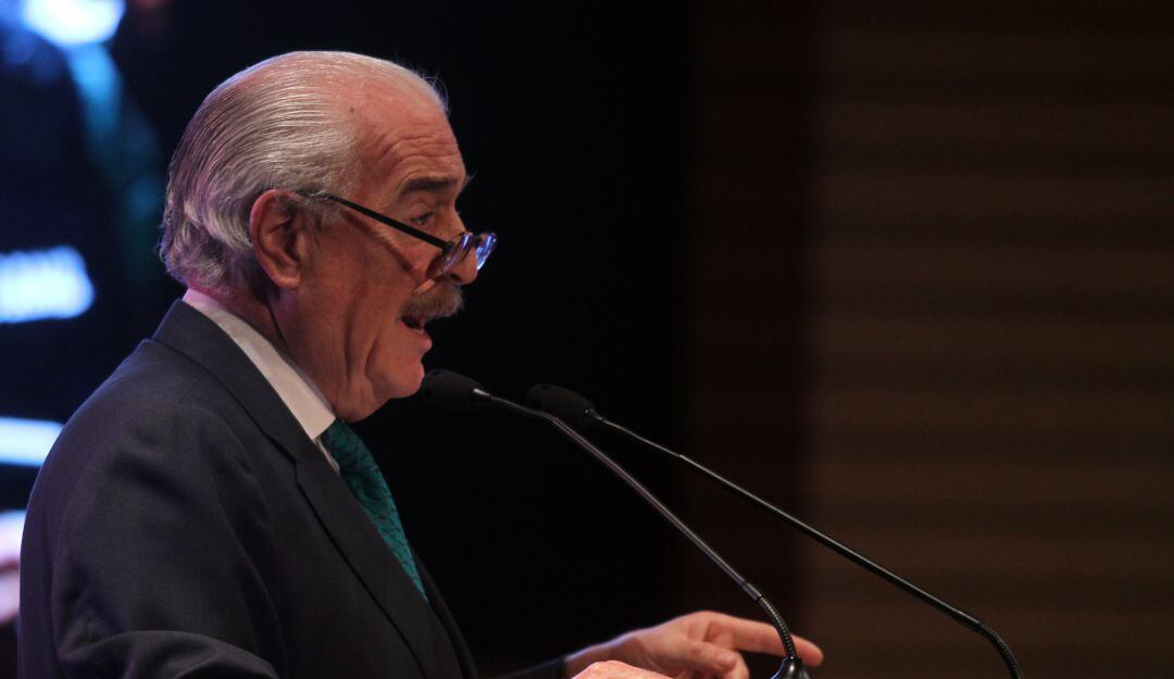 En su discurso en la Convencion Nacional del Partido Conservador, el exmandatario lanzó duras críticas a la Jurisdicción Especial de Paz.