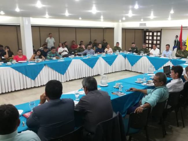 Reunión del comité electoral en Cúcuta