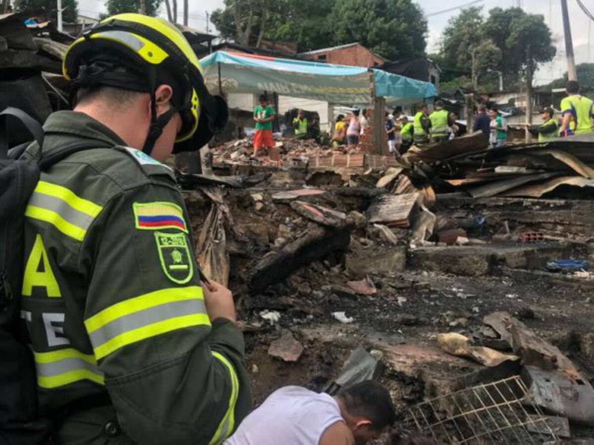 12 familias damnificadas por incendio tenían casa en otra parte