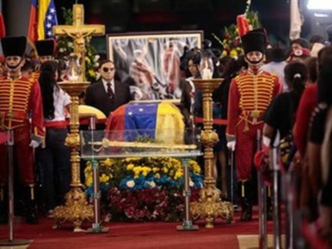 El cuerpo de Chávez ya está en el Museo de la Revolución