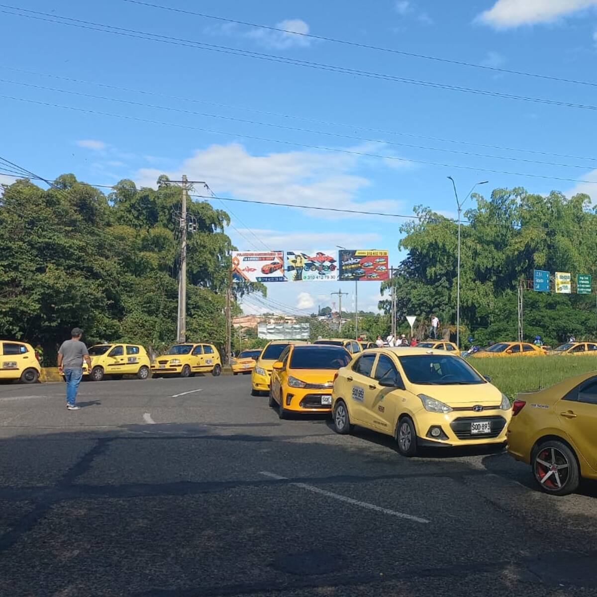 Hasta el 30 de marzo irá la modificación de pico y placa para taxis en Armenia