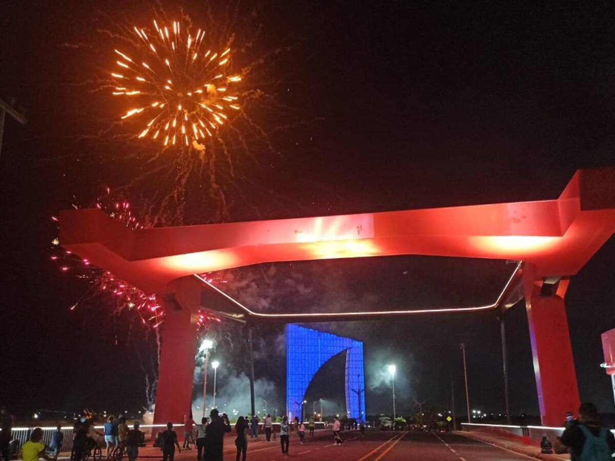 Barranquilla ya cuenta con otro tramo del Gran Malecón y el puente batiente