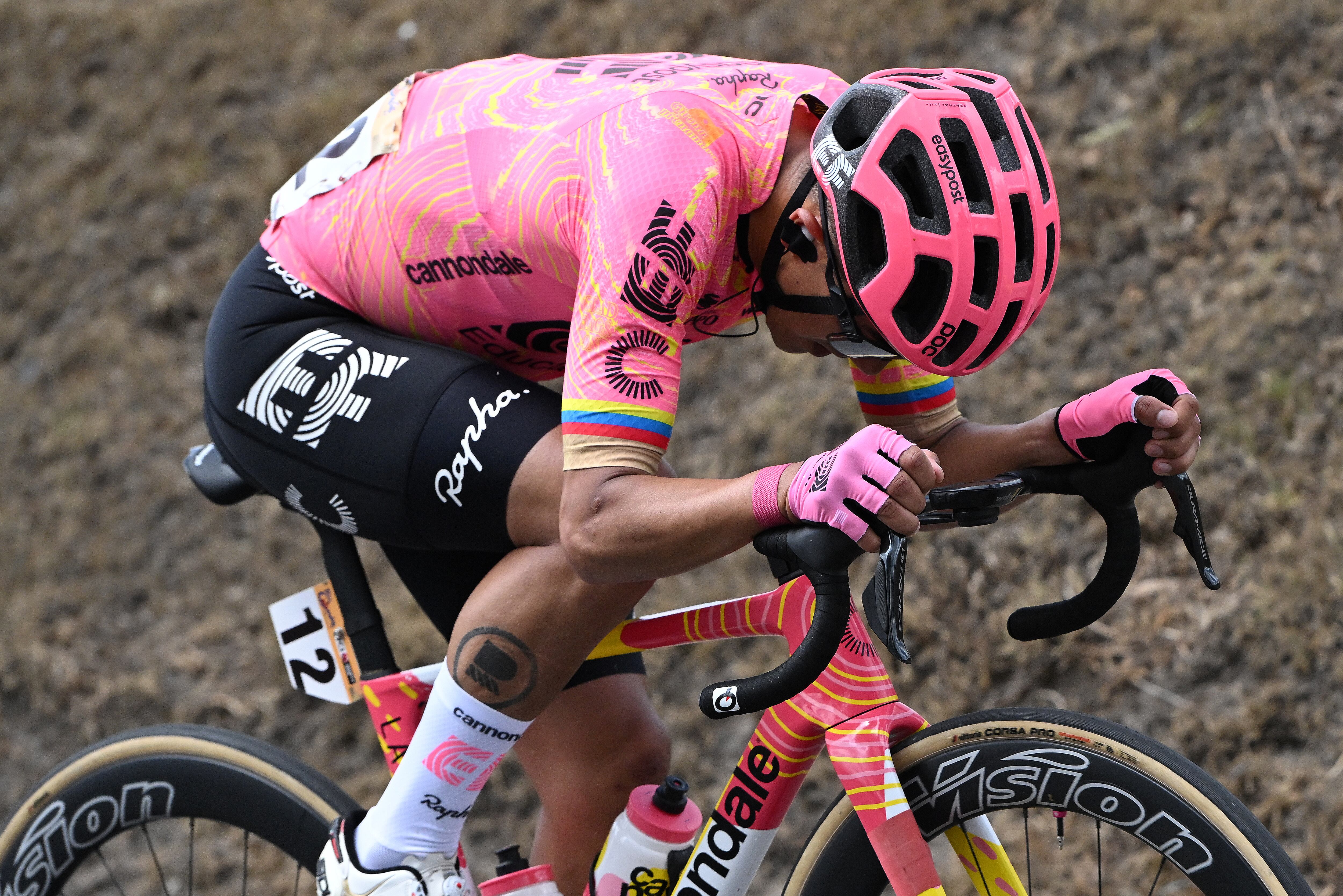 Richard Carapaz, ganador de la quinta etapa del Tour Colombia. (Photo by Maximiliano Blanco/Getty Images)