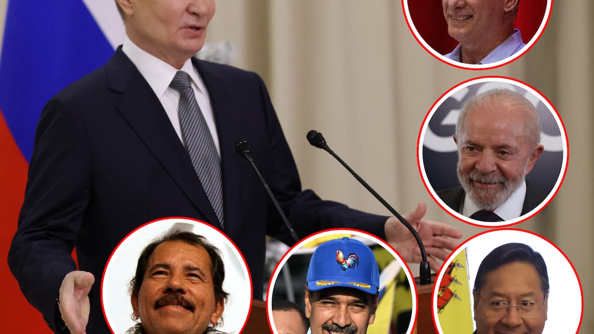 Putin felicita por víspera de Año Nuevo a líderes latinos