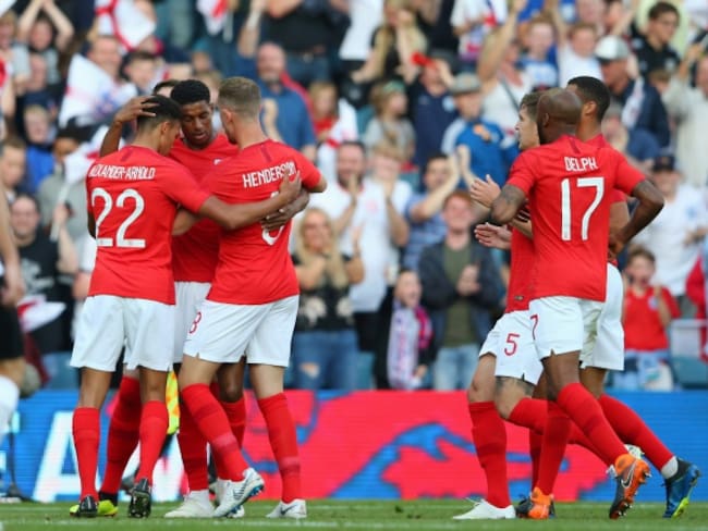 Inglaterra venció sin problemas a Costa Rica en amistoso previo al Mundial