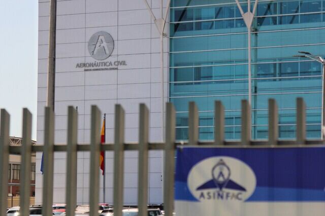 Aeronáutica Civil. Foto: Colprensa - Alvaro Tavera