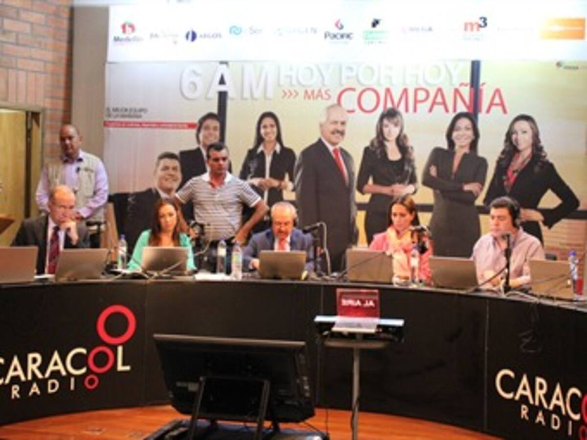 6AM Hoy por Hoy, de Caracol Radio, visita a Medellín