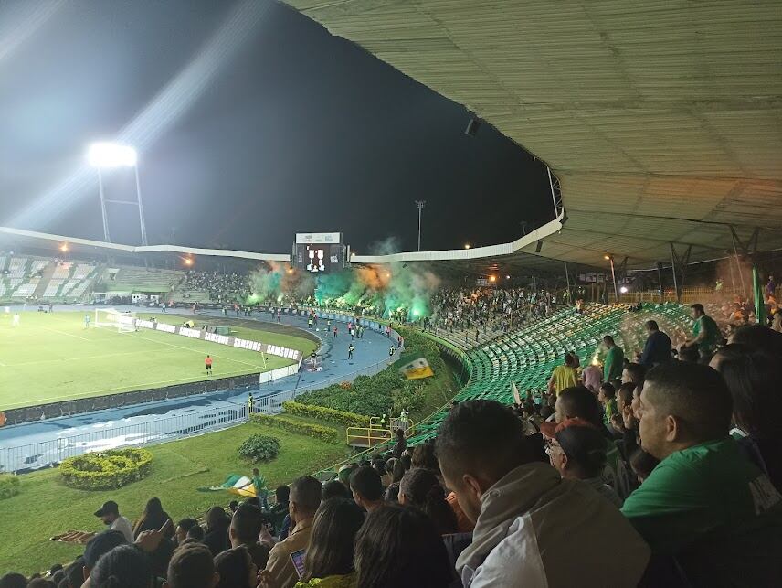 Hoy hay fútbol en el estadio Centenario de Armenia, Deportes Quindío vs Atlético Nacional, 7.45PM Foto: Adrián Trejos