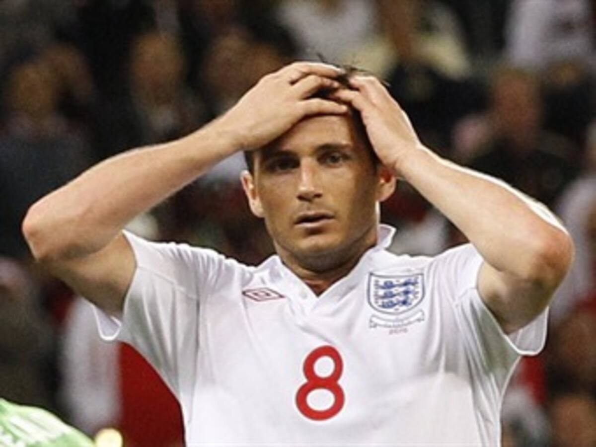 Lampard se pierde la Eurocopa por una lesión muscular