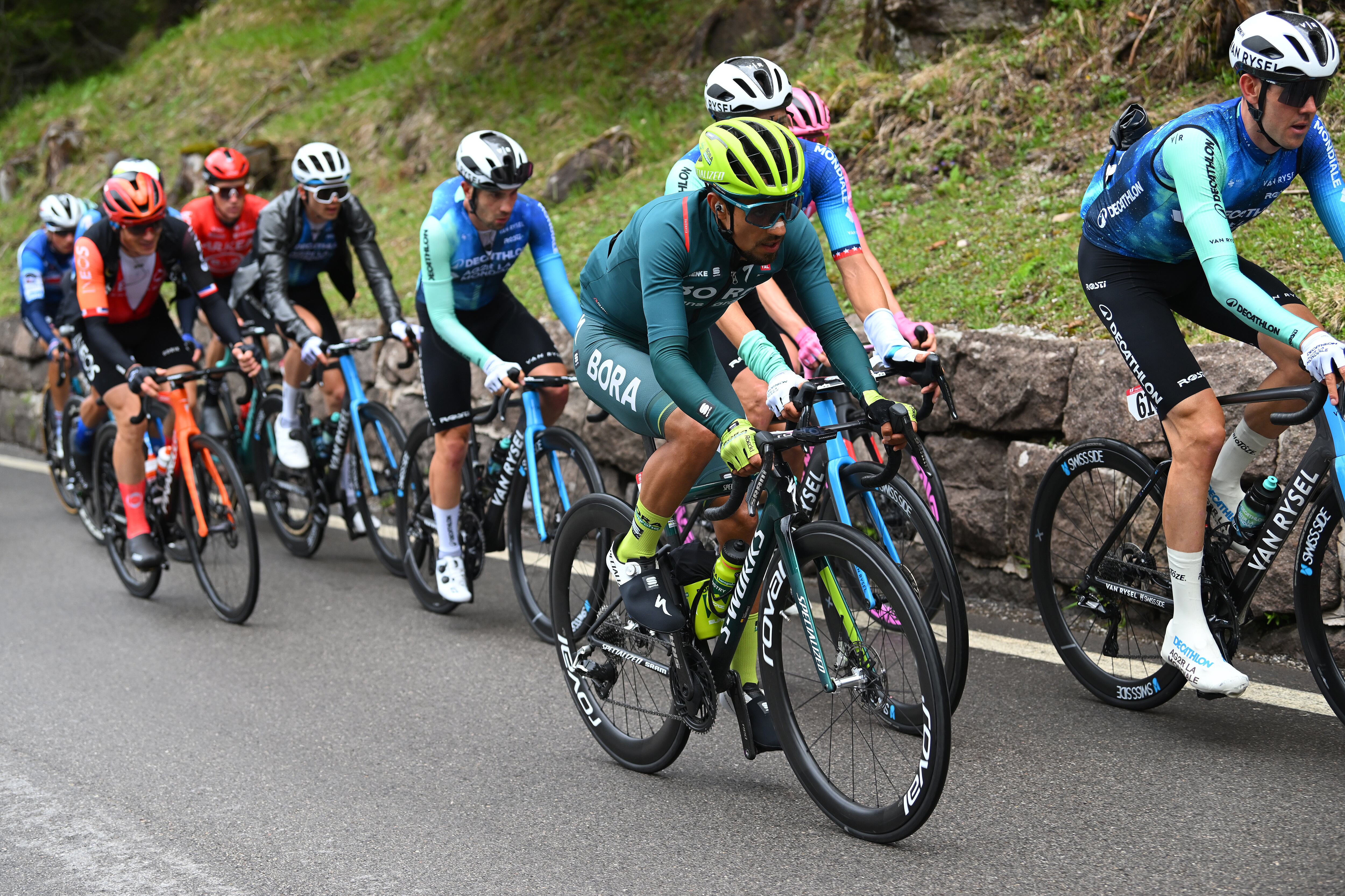 Daniel Martínez durante la etapa 17 del Giro de Italia. (Photo by Dario Belingheri/Getty Images)