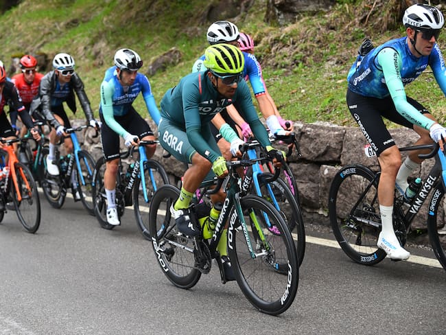 Daniel Martínez durante la etapa 17 del Giro de Italia. (Photo by Dario Belingheri/Getty Images)