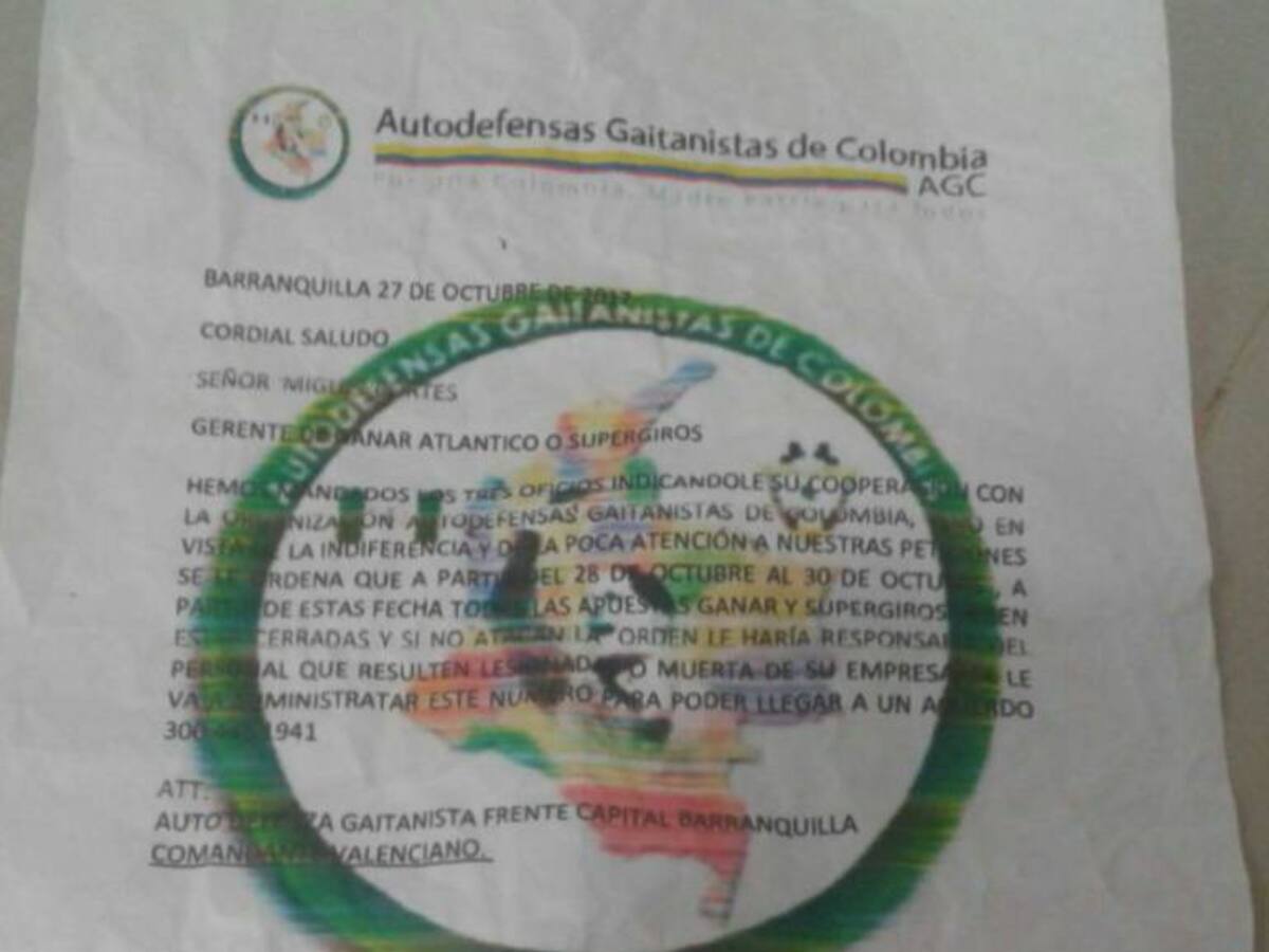 Autoridades investigan homicidio de dos empleados de apuestas en el Atlántico