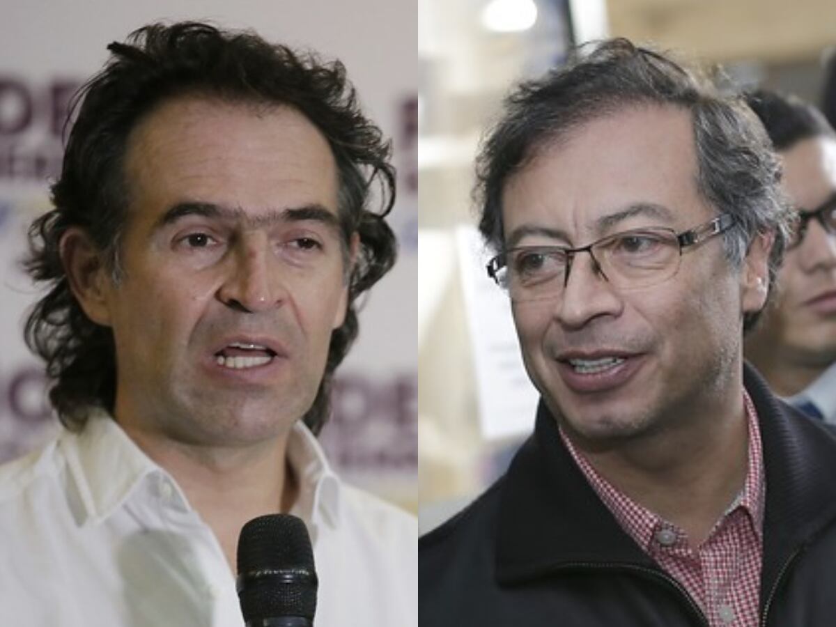 Federico Gutierrez y Gustavo Petro