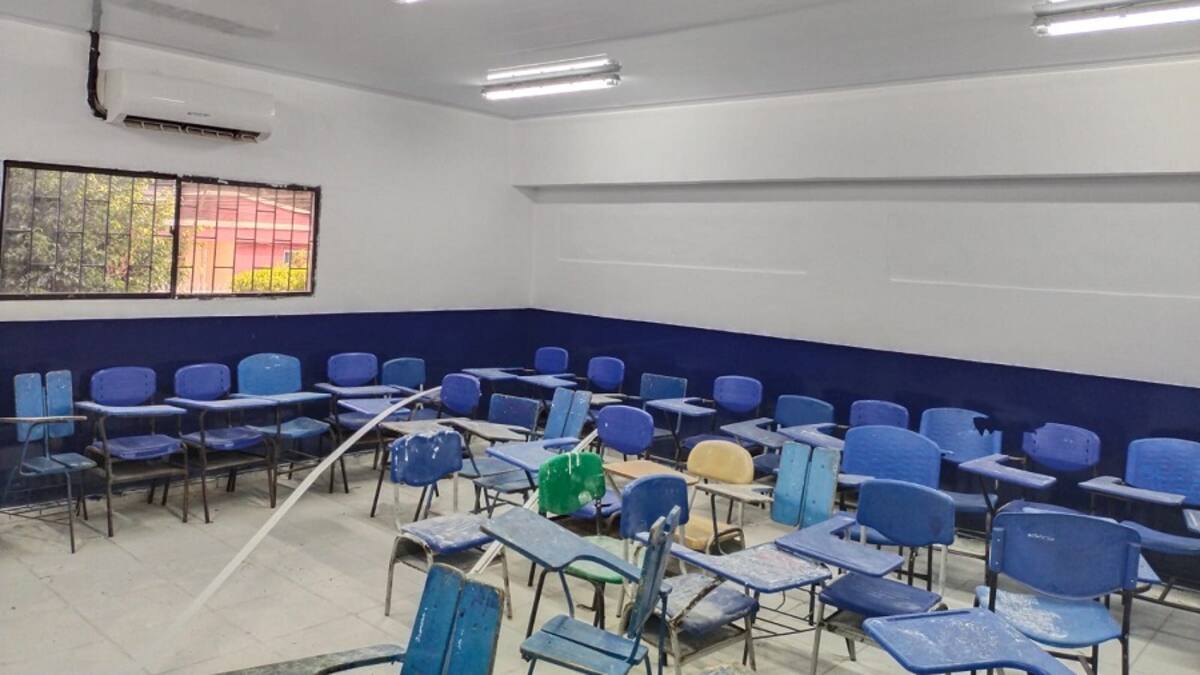 I.E. Francisco de Paula Santander implementa plan de contingencia en inicio de clases