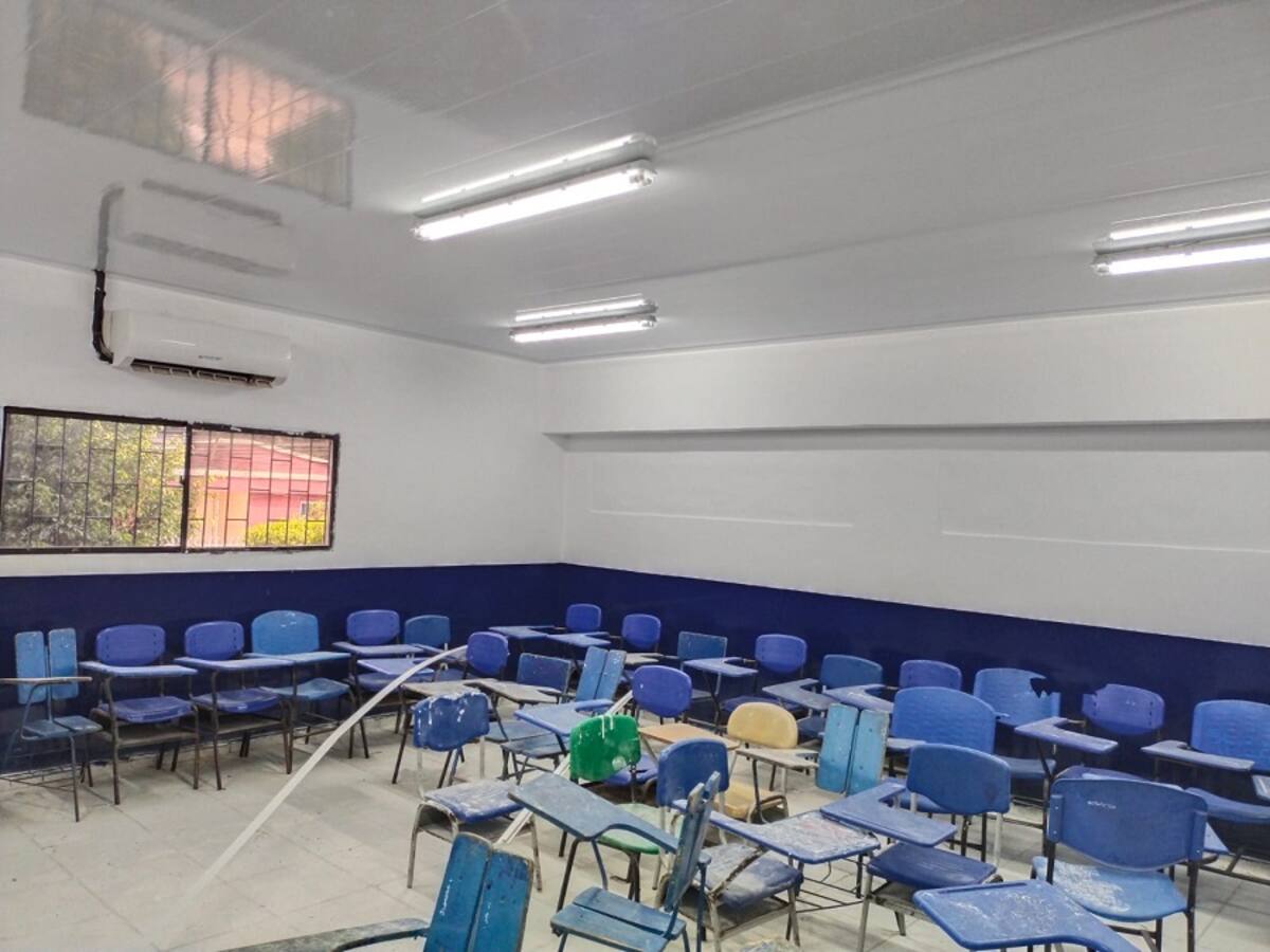 I.E. Francisco de Paula Santander implementa plan de contingencia en inicio de clases