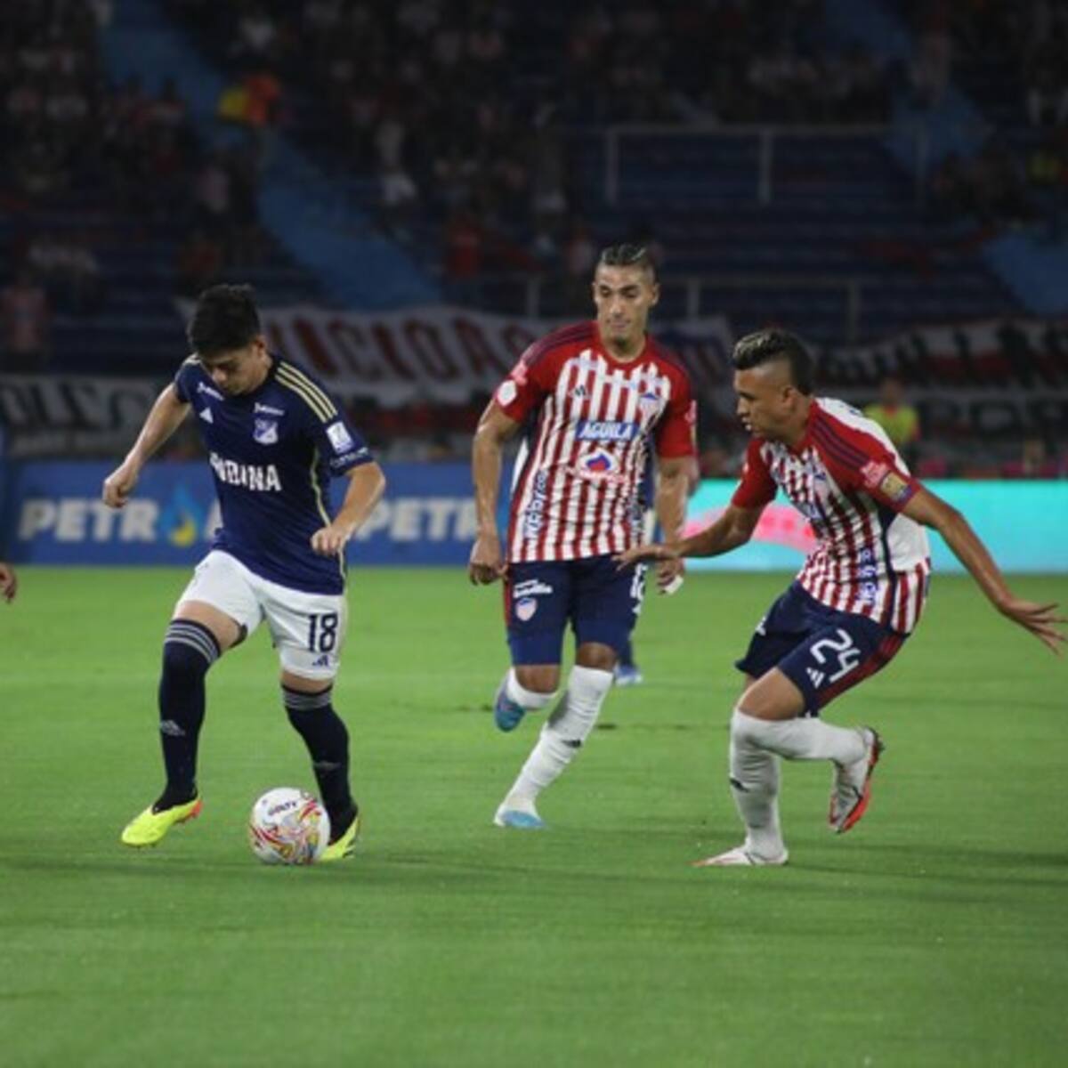 Junior inicia con pie derecho los cuadrangulares tras vencer a Millonarios