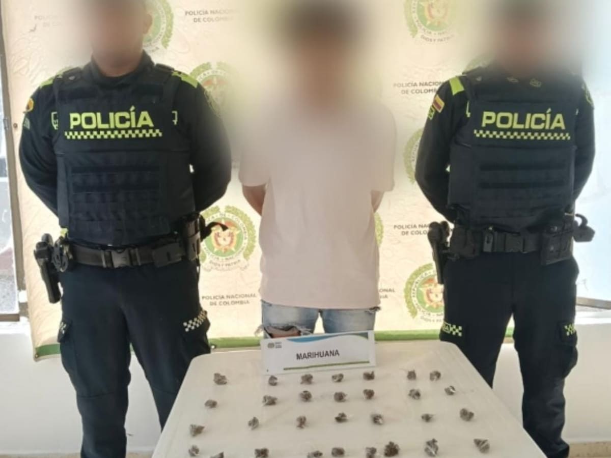 En María La Baja fue detenido un hombre por presunta comercialización de marihuana