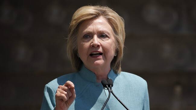 Hillary Clinton, candidata a la presidencia de los Estados Unidos por el partido Demócrata. Foto: Agencia EFE
