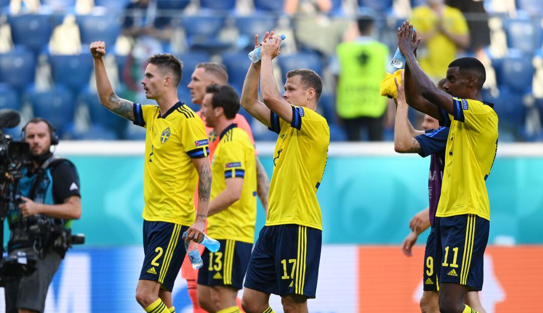 Suecia logra su primer triunfo de la Euro tras imponerse ante Eslovaquia