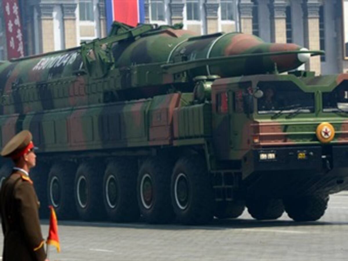 EE.UU. y Corea del Sur creen que Corea del Norte podría lanzar un misil el 15 de abril