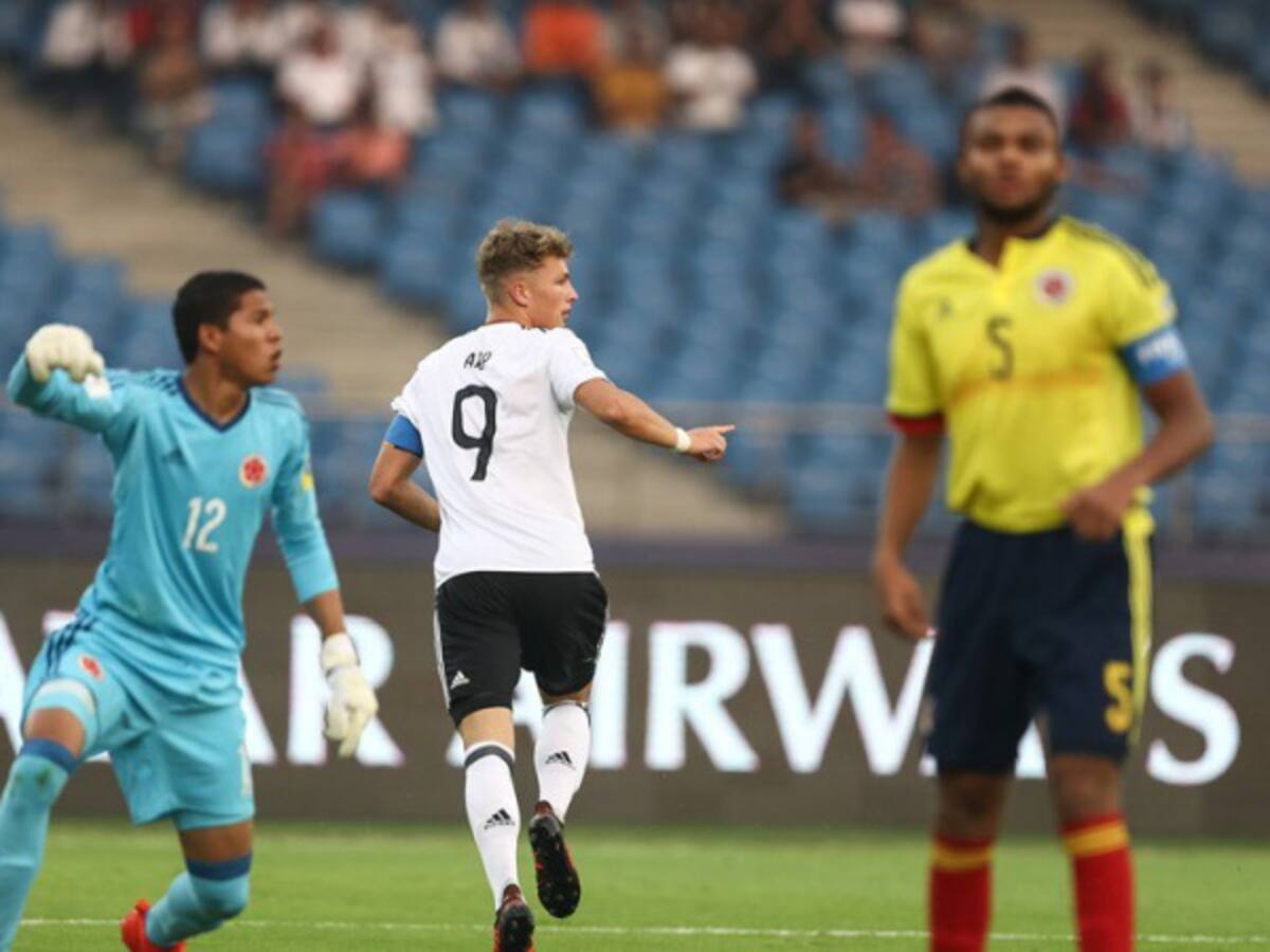 Alemania golea a Colombia y lo elimina del Mundial Sub-17 de la India