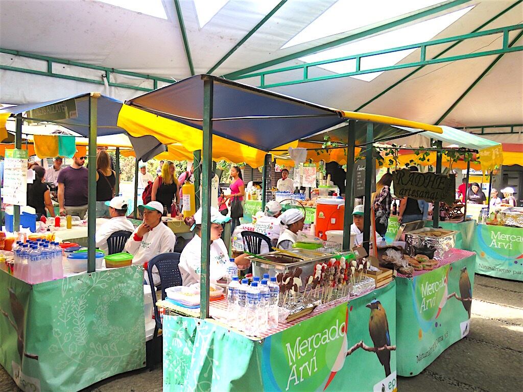 Mercado Arví. Foto: Viviendo Santa Elena.
