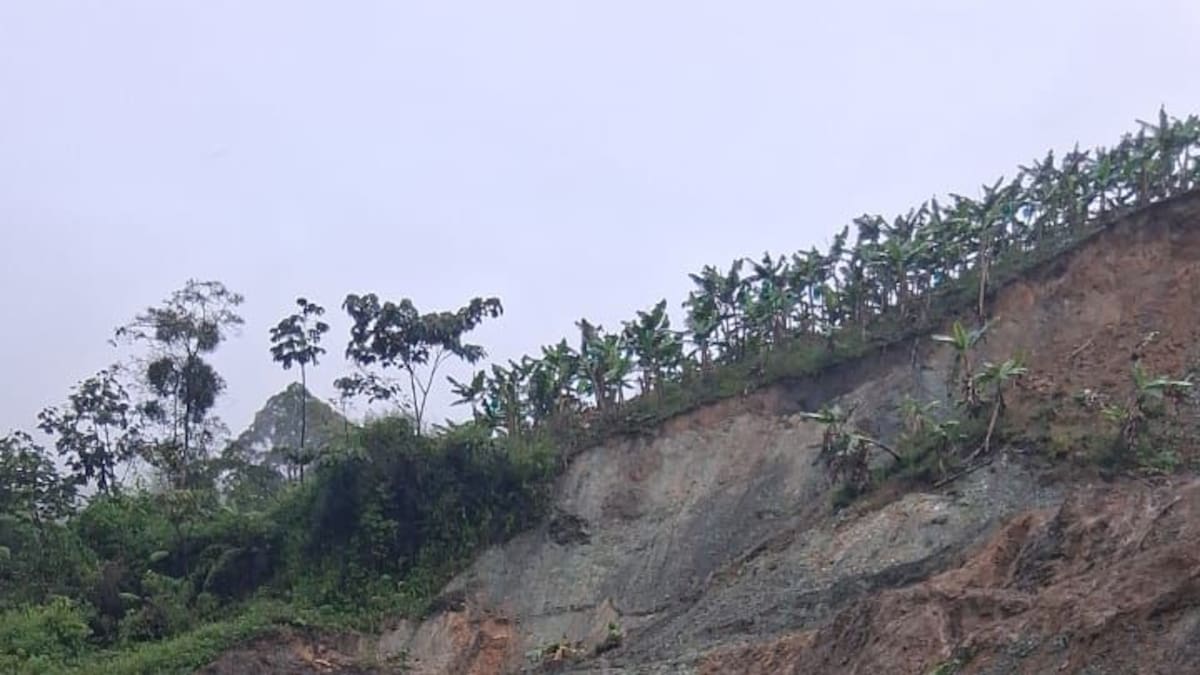 Lluvias causan deslizamientos en más de cinco vías del departamento de Caldas