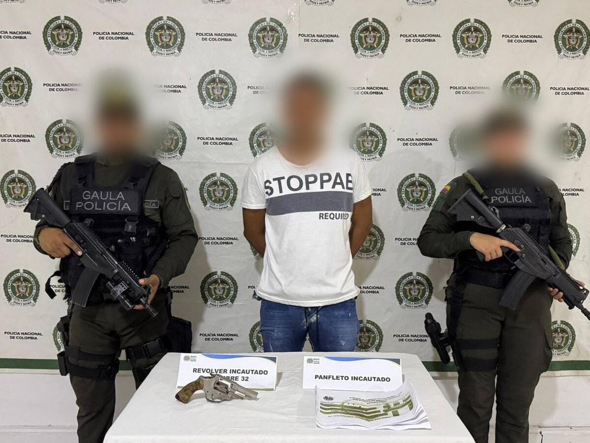 A la cárcel sujeto que extorsionaba en fincas de Bolívar bajo la apariencia de activista político