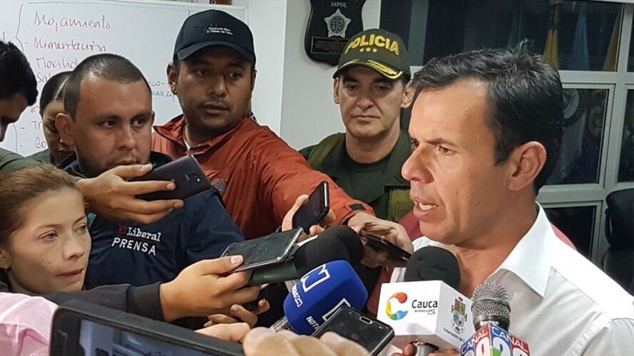 Guillermo Rivera. Foto: Cortesía Gobernación del Cauca