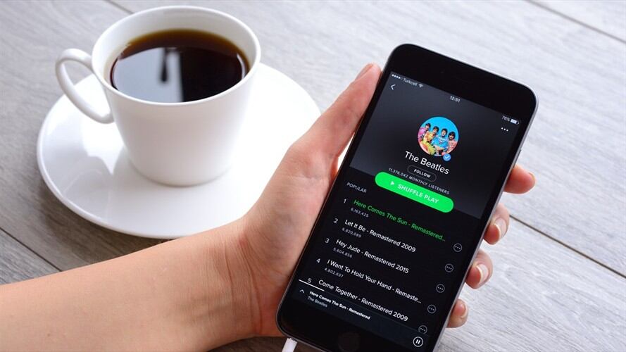 Spotify da sus primeros pasos en Nueva York, cuando los valores tecnológicos atraviesan un período de turbulencia en los mercados. Foto: Getty Images