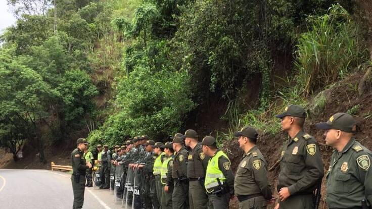 Coronel Necton Lincon Borja Miranda, comandate Policía Caldas