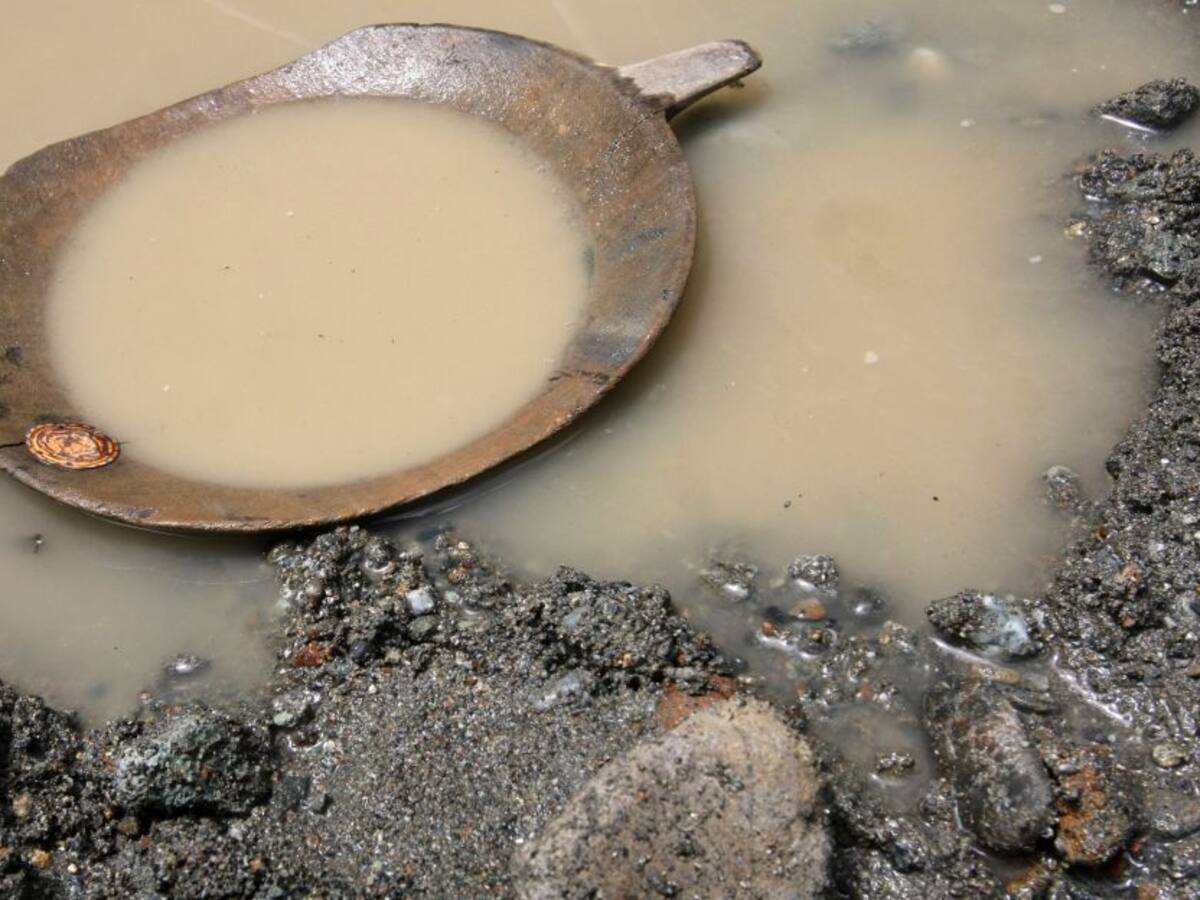 Mineros artesanales se unieron al paro a nivel nacional