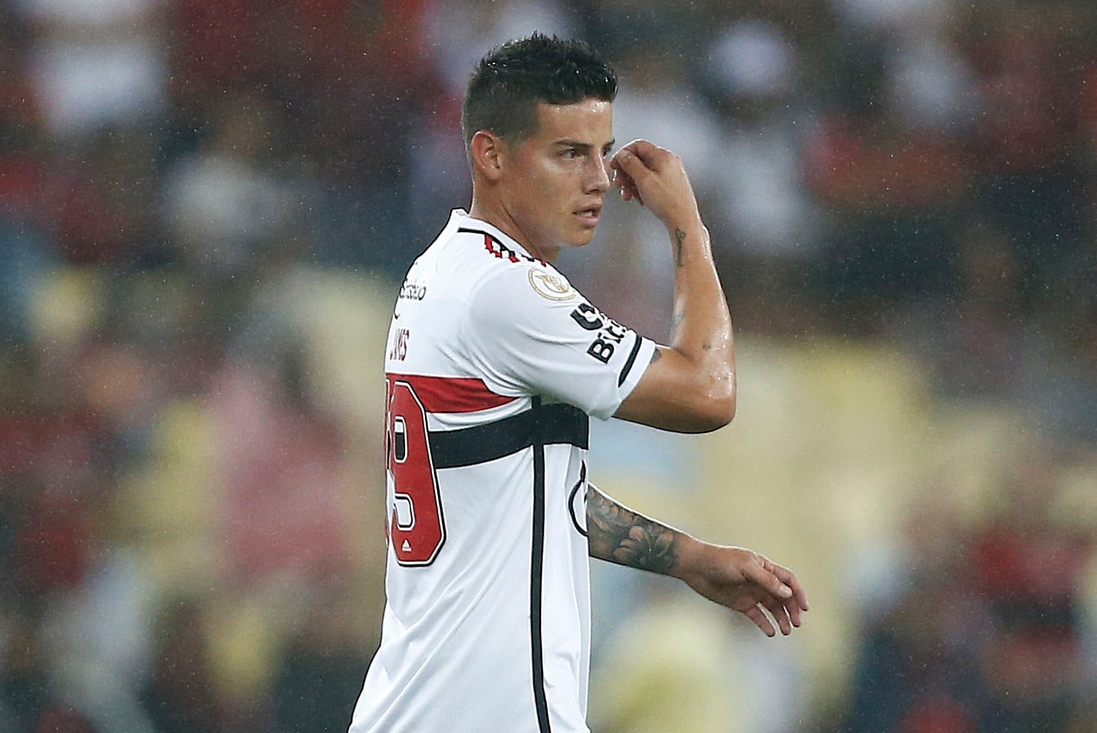 James Rodríguez con Sao Paulo (Photo by Wagner Meier/Getty Images)