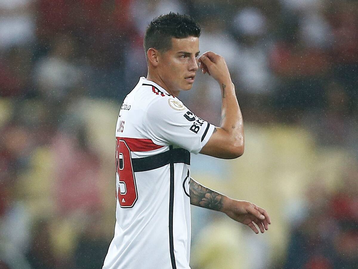James sigue sumando minutos con el Sao Paulo de cara a las Eliminatorias al Mundial