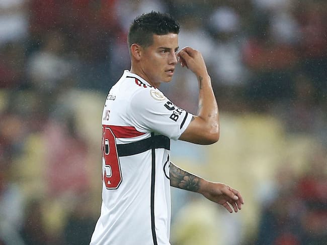 James Rodríguez con Sao Paulo (Photo by Wagner Meier/Getty Images)