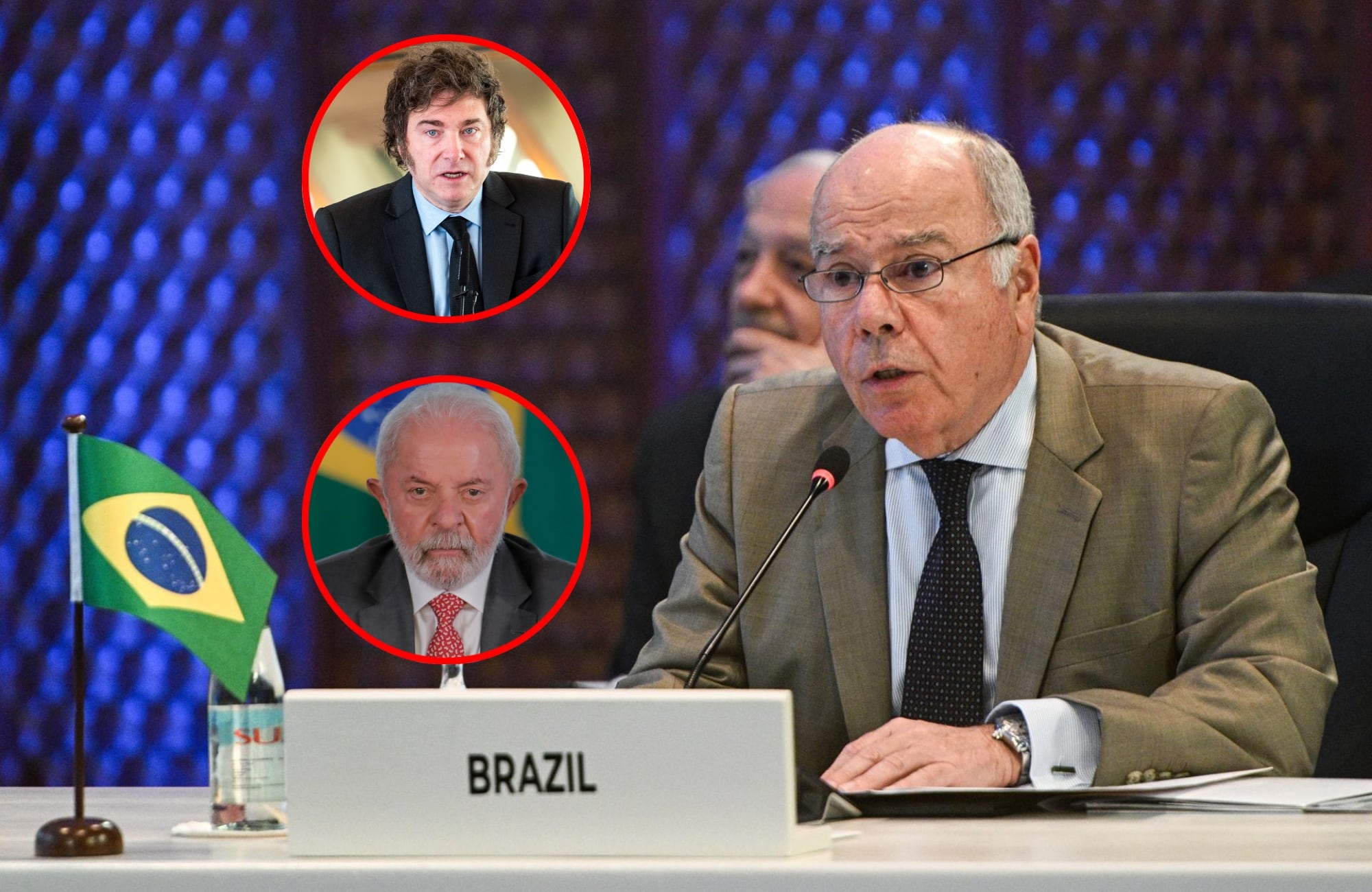 Canciller de Brasil califica de “provocación sin precedentes” las declaraciones del presidente Milei | EFE/ Getty Images/ AFP