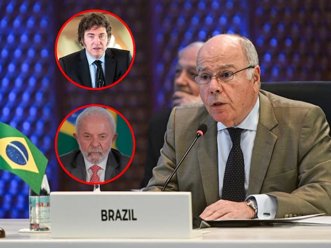 Canciller de Brasil califica de “provocación sin precedentes” las declaraciones del presidente Milei | EFE/ Getty Images/ AFP