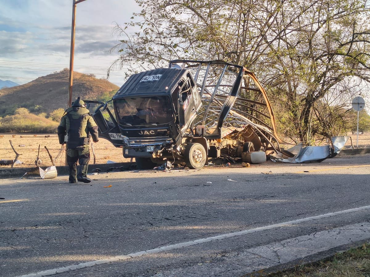 Ejército destruyó artefactos que no explosionaron en el ataque de las disidencias en el sur de Cauca