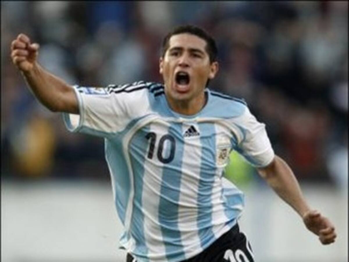 Riquelme quiere volver a la Selección Argentina