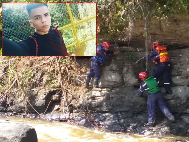 Hallan cuerpo del estudiante ahogado en el río Suárez