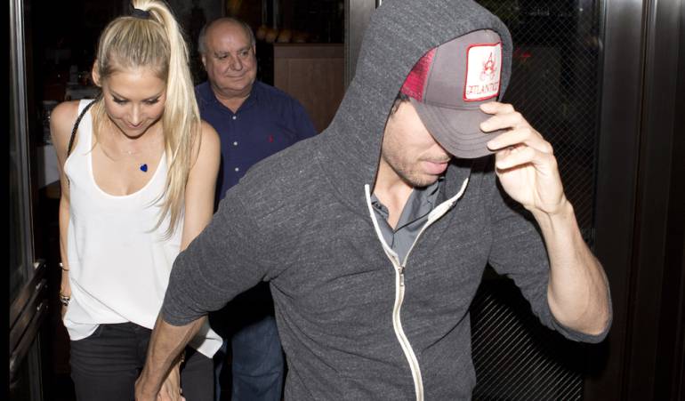 Enrique Iglesias y Anna Kournikova