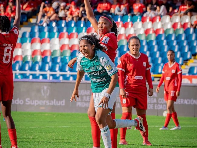 Cali le ganó el clásico al América con un gol en el último minuto / Twitter: @CaliFemenino.