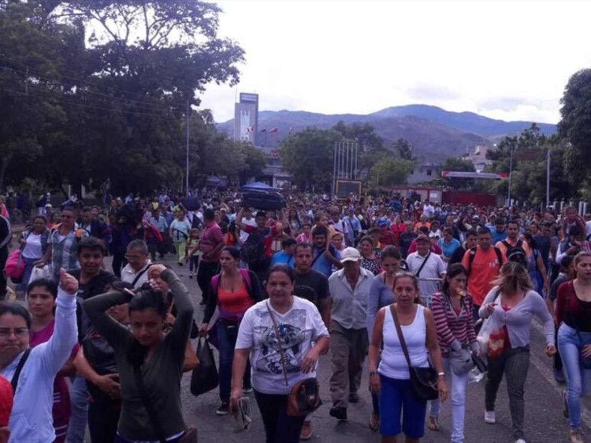 Autoridades en Cúcuta preocupadas por masivo éxodo de venezolanos