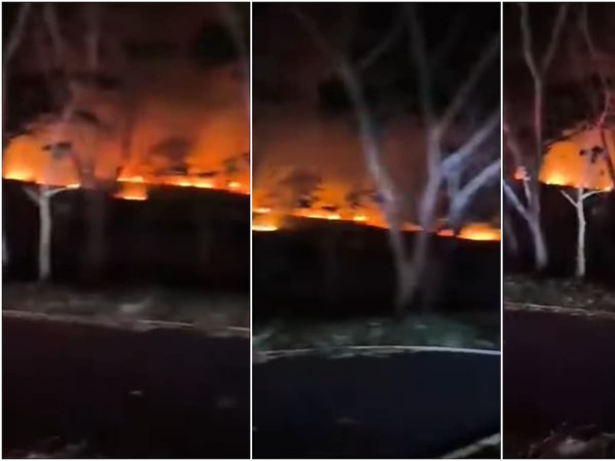 Incendio forestal ocasionó emergencia cerca al Aeropuerto Perales de Ibagué