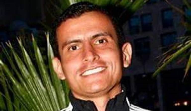 Arbitro cucuteño Alexander Guzmán. 