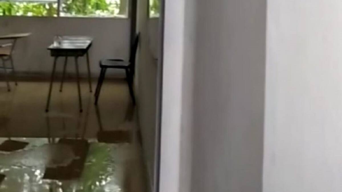 Informe Colegio Nacional de Armenia, inundación