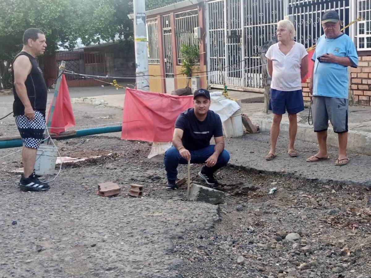 El barrio San Martín tiene el 80 % de las calles en mal estado