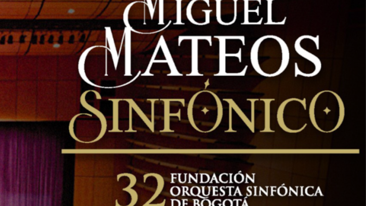 Miguel Mateos Sinfónico cada vez más cerca de su concierto en Bogotá