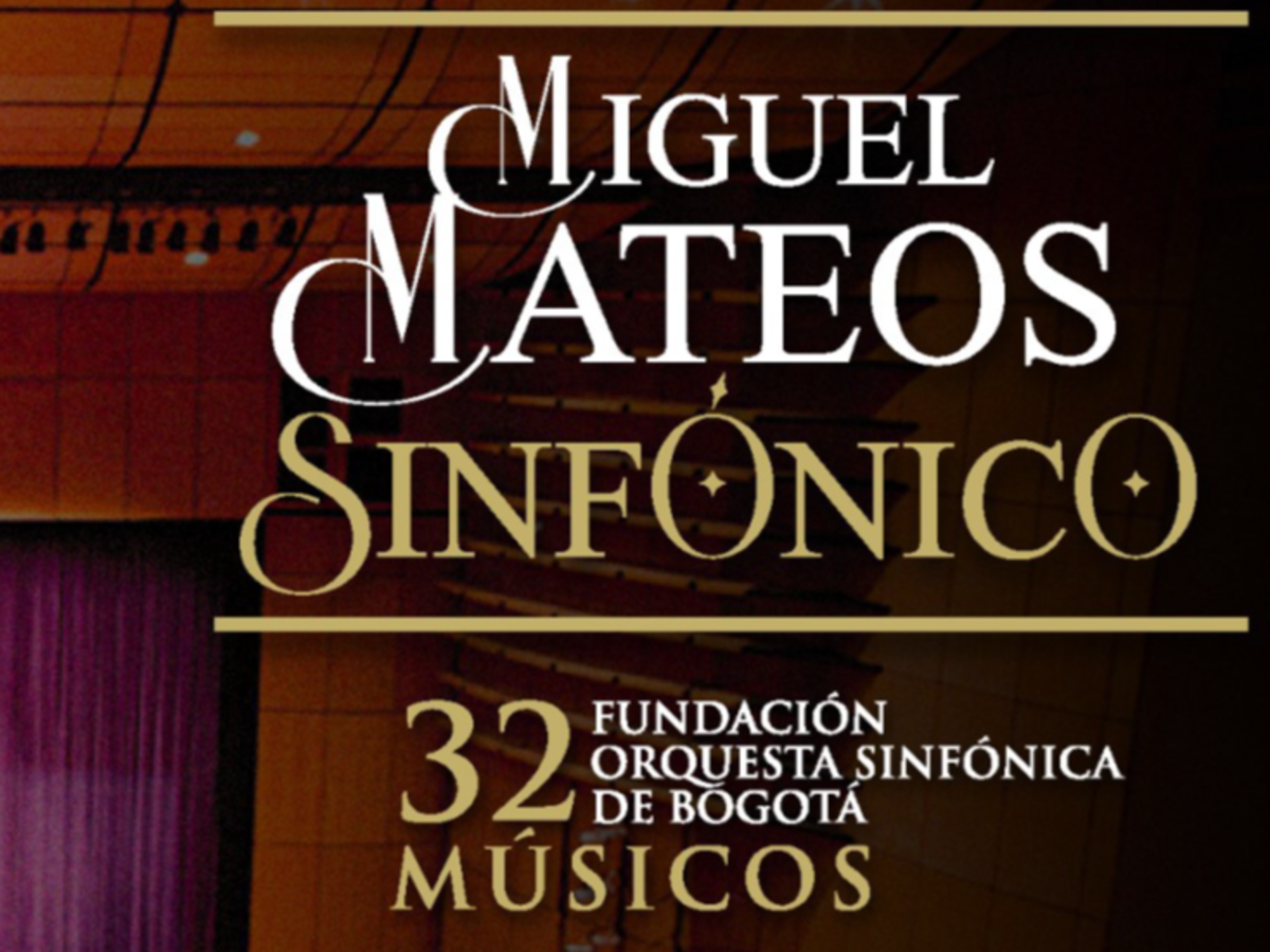 Miguel Mateos Sinfónico cada vez más cerca de su concierto en Bogotá